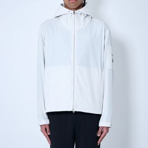 26 SS 몽클레어 Sassiere 새시에르 쉘 후드 집업 자켓 화이트 1A00120 59876 035