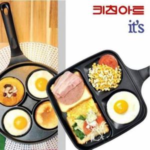 키친아트 에그팬 3구 4구 후라이팬 계란후라이팬 멀티팬