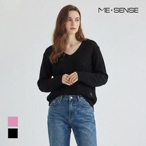 [미센스][미센스] 브이넥 루즈핏 니트_MB35KNM607Z (P003590338)