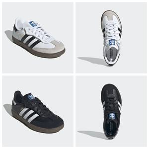 아디다스키즈 JQ6390 JQ6391 삼바 오리지널스 (170-210) 키즈 찍찍이 운동화 스니커즈 HMDK