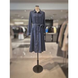 [비지트인뉴욕] 벨티드 데님 원피스 (VB9OP70) VB9OP70