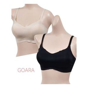 노와이어 누디 햄라인 베이직 브래지어