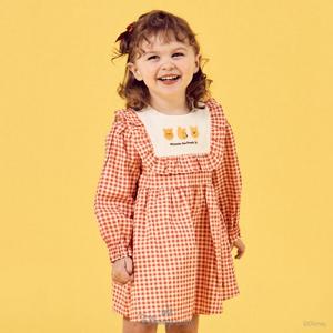 [디즈니베이비]푸깅엄체크원피스레깅스세트/79S123052-GR