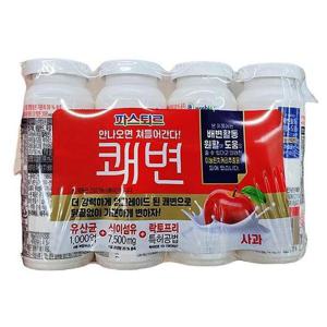 파스퇴르 쾌변 요구르트 사과 150ml x 4입 x 2개 a87171