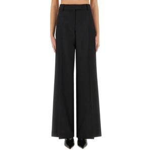 알렉산더 맥퀸 스트레이트 팬츠 818196 QJAEK1000 Black