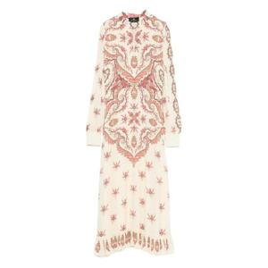 26 SS 에트로 페이즐리 프린트 미디 드레스 WRHA007399SP4G2 TP442686755