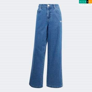 아디다스 현대백화점 [Women] 아디컬러 데님 3S 트랙 팬츠 JD2574 인기바지 [현대백화점 쇼핑백 증정]