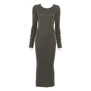 릭 오웬스 미디 원피스 RP02E4546RJR25 GREEN