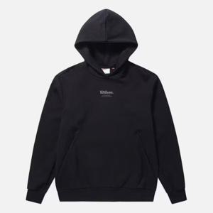 윌슨후드티 JQS W243001LHD81-BLK 남성 테크코튼 후디