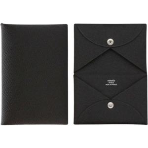 에르메스 칼비 H044164CK89 카드 지갑 앱송 팔라듐 누아