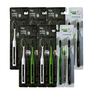 [메디안]메디안 대나무 숯 담은 칫솔 미세모 4입 x5_14573449_58