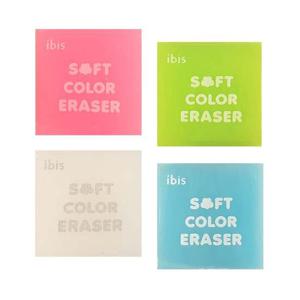 ibis 500 소프트컬러지우개(SP) 1세트 36개입 11152 지우개 캐릭터지우개 잘지워지는지우개 귀여운지우개 학용품 파스텔지우개 필기 문구