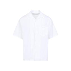 프라다 반팔 셔츠 UCS524SOOO10IV F0009 WHITE