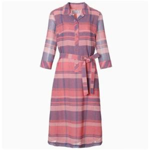 [벨리시앙]테일러드카라 체크원피스 OP3203