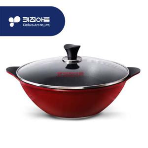 옵션2) 키친아트 88 오페라 파티웍 30cm 궁중팬 파티웍 웍