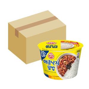 소모품 (오뚜기) 컵밥 매콤낙지덮밥 280g 12개입 (BOX)