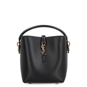 26SS 생로랑 블랙 레더 미니 Le 37 핸드백 7658702R20W1000 TP565385154