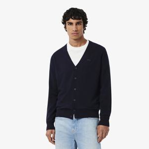 [라코스테공식] 남성 메리노울 V넥 가디건 AH5665-55N 166