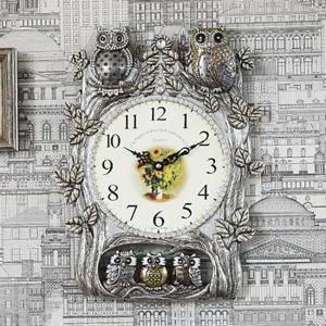 패밀리 부엉이 벽시계 S-A 벽걸이시계 인테리어벽시계 예쁜벽시계 인테리어소품