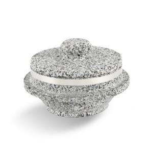 아트박스/대흥석기 천연 곱돌솥 15cm 돌공기/알밥/돌솥/뚝배기