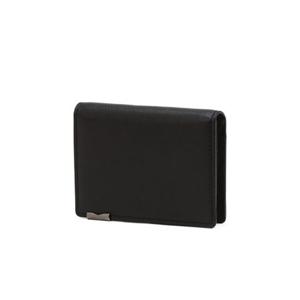 [질스튜어트 핸드백] JUWA6E501BK 블랙 로고장식 소가죽 명함지갑 JUWA6E501