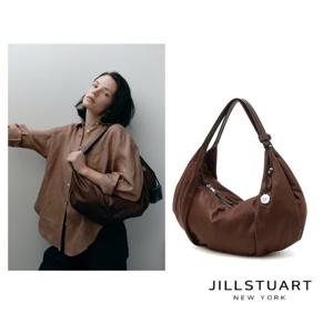 [질스튜어트] 스윙 호보 숄더백 S 다크브라운 JABA6E401W2