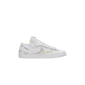 Nike나이키 x 사카이 블레이저 로우 화이트 페이턴트 레더 DM6443-100