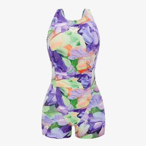 [아레나] 아레나 스프링피오레  A6SL1LS02 PPL (주머니백 증정) 여성일반 2부반신 U백 실내수영복 A6SL1LS02