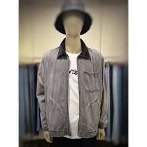 리바이스 풀 지퍼 메카닉스 트러커 데님 자켓 A8635-0000