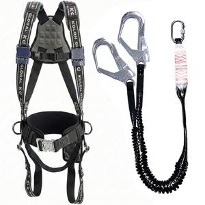 코오롱 전체식 안전벨트 KDAWH-221Y AL 엘라스틱 더블죔줄