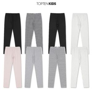 탑텐키즈 MKE5PT2901 여아 에센셜 코튼스판 9부 레깅스