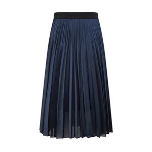 헤지스 여성 26SS 린넨라이크 플리츠 스커트 네이비 HSSK6B311N2