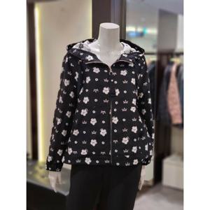 [트리아나]MARIO소고 AL3GA05 후드 플라워 자수재킷