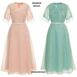 [미니멈]MD 레이스 러플 원피스  MD MYBAWO5020_CJ