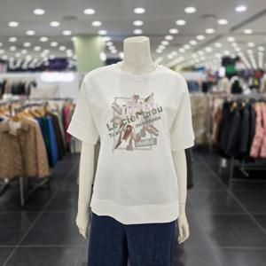 [벨라디터치]라운드넥 티셔츠 V3G2TS30_GN