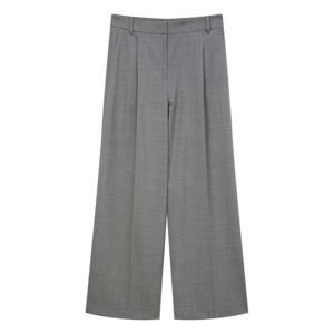 질스튜어트 뉴욕 여성 26SS 그레이 턱장식 울혼방 팬츠 JSPA6B280G2