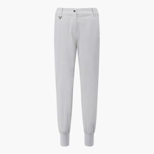 M 데상트골프바지 GQC DQ22WFPT43-LGYG 여성 로고 자수 포인트 조거팬츠 / LIGHT GREY