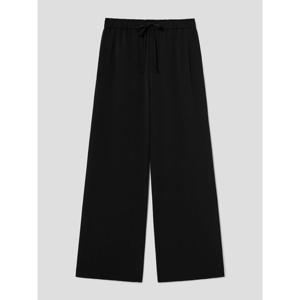 (356321WMB5) [에잇세컨즈] 폴리 크레이프 밴딩 팬츠  블랙