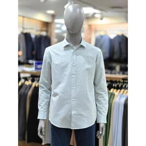 런던포그 세이브존04 기본 에리 밑단라운드캐쥬얼 민트셔츠 HQSVA-705K5[58]