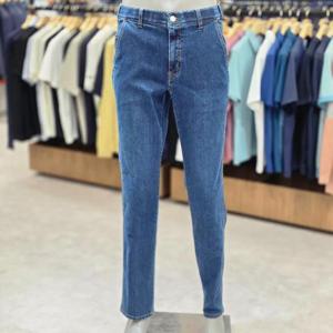 런던포그 세이브존04 전체 밴드 일자 주머니 블루데님 LNAOA82Z