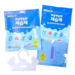 옷장제습제 맑은날 뽀송뽀송한 제습제 옷걸이형 습기제거제 120g