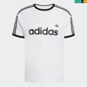 아디다스 현대백화점 [MAN] 3-스트라이프 슬림 링거 티 KF0418 인기반팔티 [현대백화점 쇼핑백 증정]