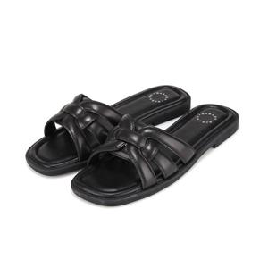 [바바라] 베이직 데일리 여성 뮬 슬리퍼 BBH368BK BBH368