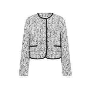 [라인] (N466) 멜라블 트위드 자켓 (NMWJKQD450) NMWJKQD4