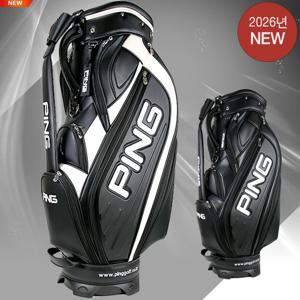 (PING) 2026년 NEW 핑 스포티 MJ 캐디백(화이트블랙)