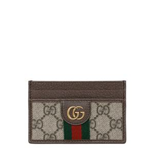 구찌 26SS 베이지 다크브라운 GG 오피디아 카드지갑 834795 FAEOI 9746