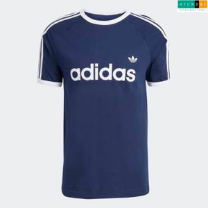 아디다스 현대백화점 [MAN] 3-스트라이프 슬림 링거 티셔츠 KF0419 인기반팔티 [현대백화점 쇼핑백 증정]