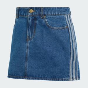 아디다스반바지 UQA KD2901 3-스트라이프 데님 스커트