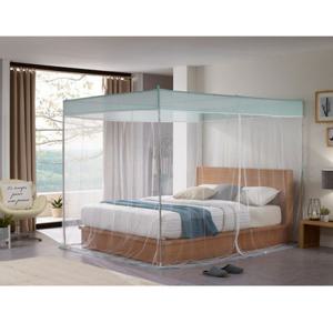 써머쿨 지퍼식 사각 모기장_심플민트(퀸킹) /스텐봉제외