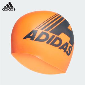 아디다스 수영 FR 그래픽 실리콘 수모 수영 모자 DY5180